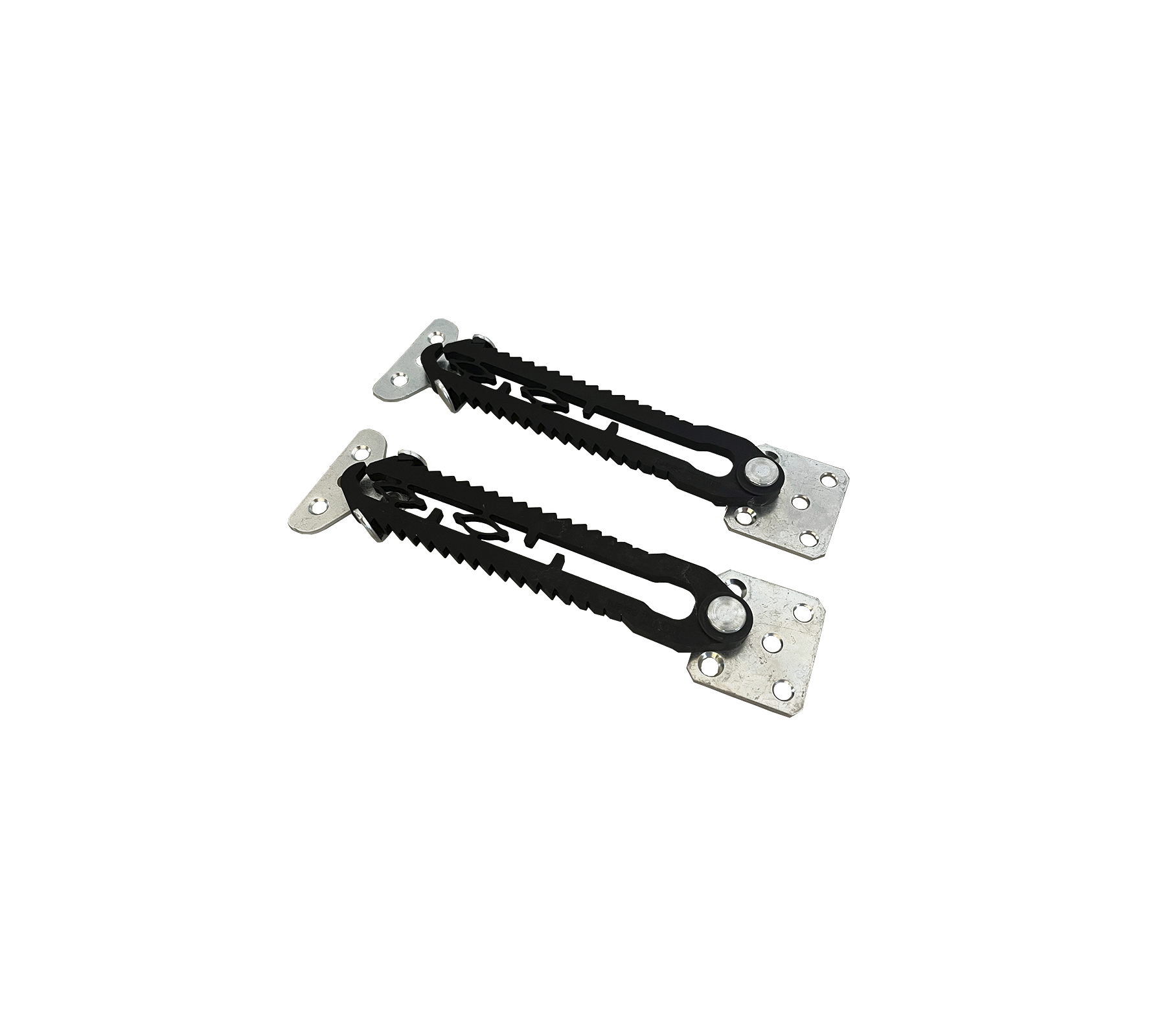Aura connection brackets, galvanized steel w/plastic