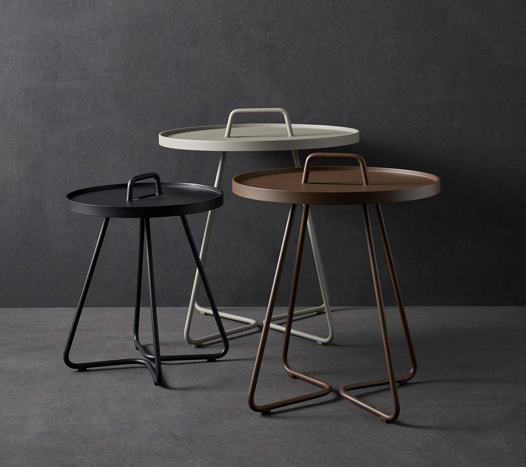 Cane-line On-the-move side table, large - Exclusive Danish design ...