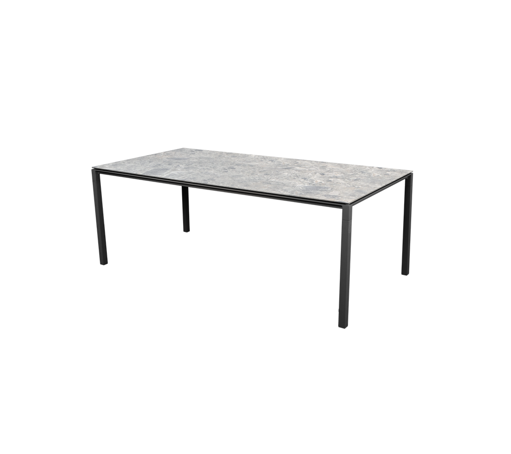 Pure dining table, 200x100 cm