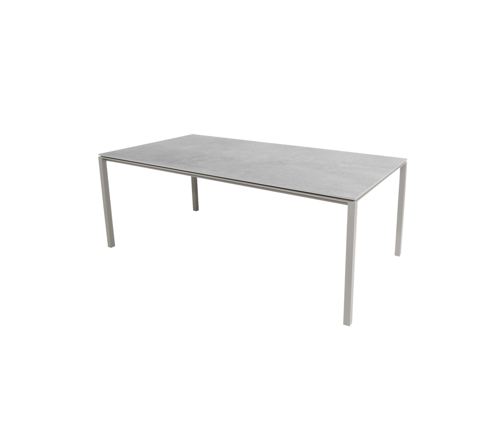 Pure dining table, 200x100 cm