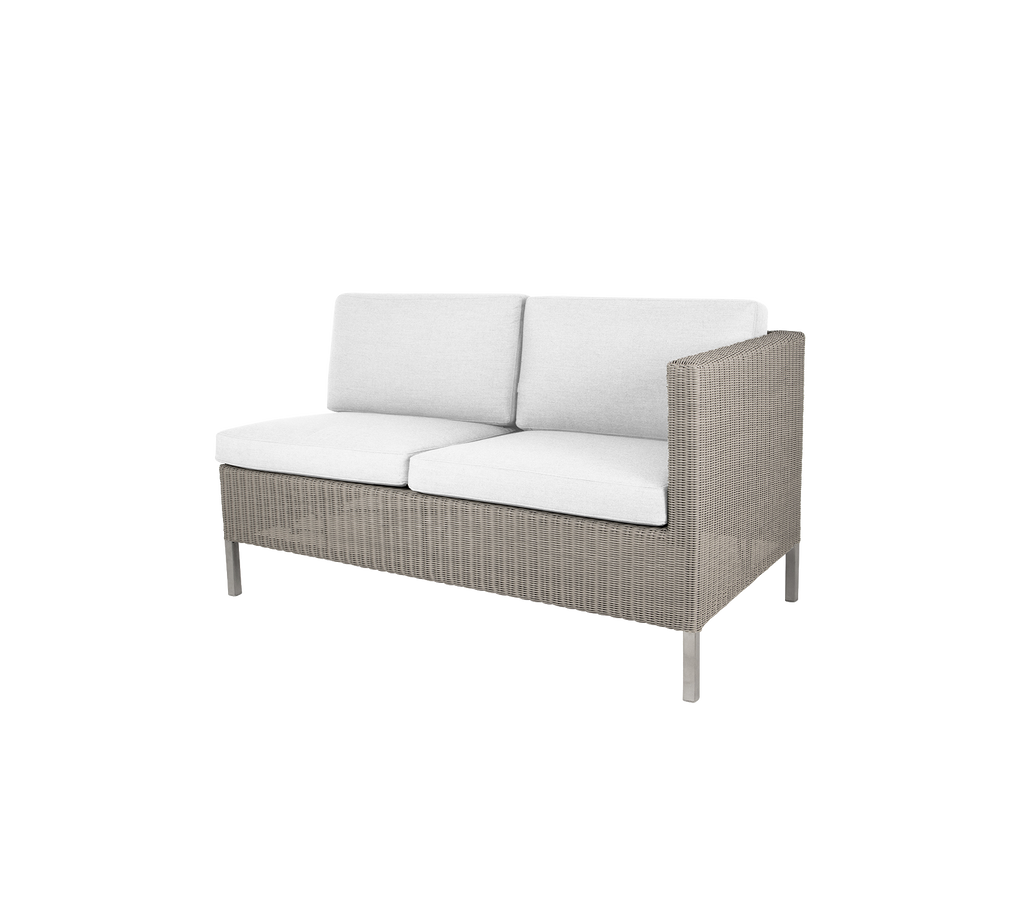 Connect dining lounge 2-seater sofa, left module