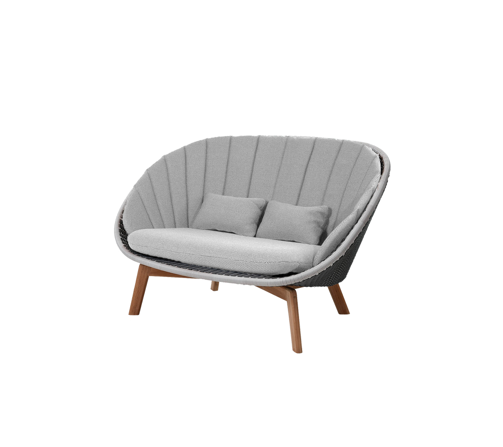 Peacock 2-seater sofa