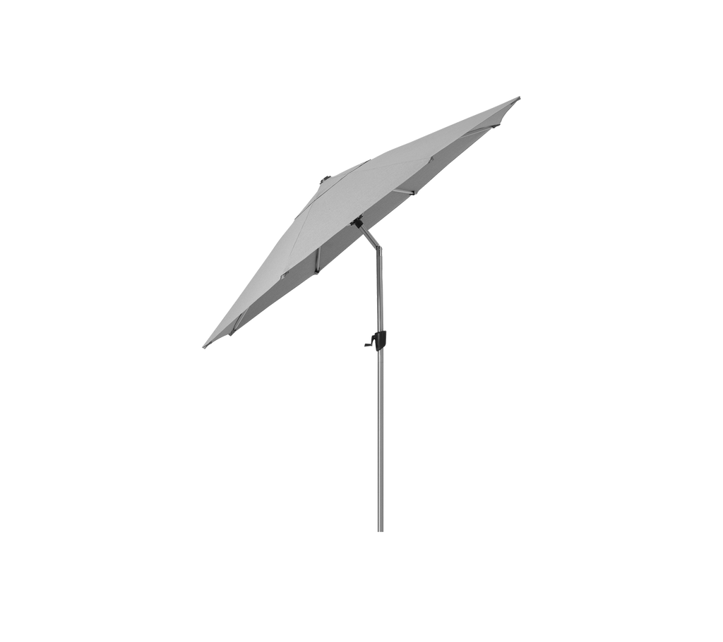 Sunshade parasol w/tilt, dia. 3 m