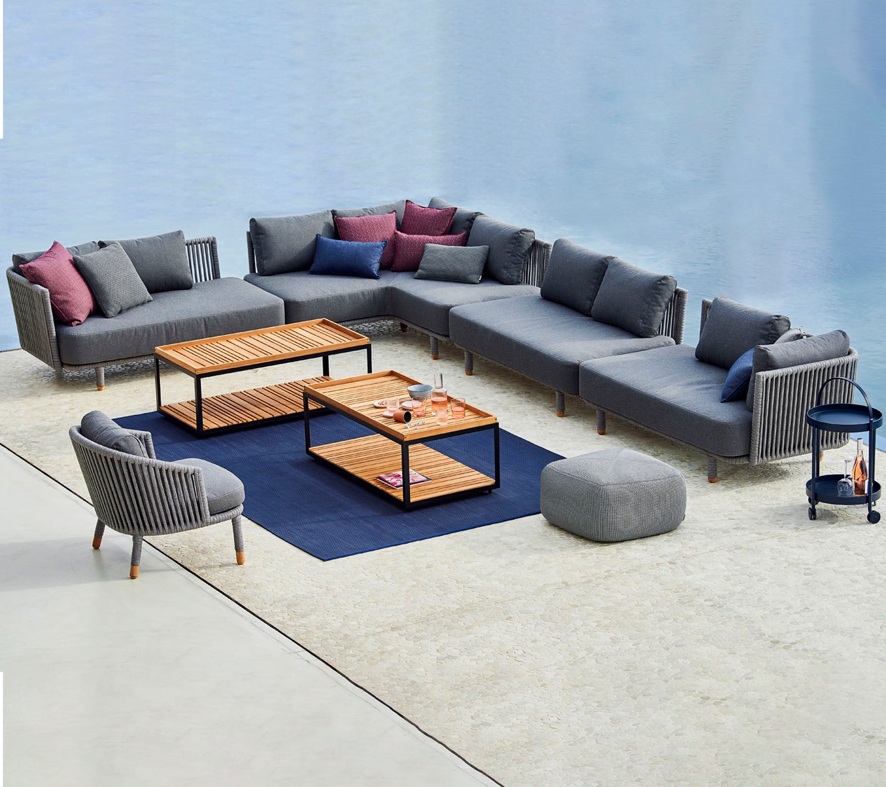Moments modular corner sofa