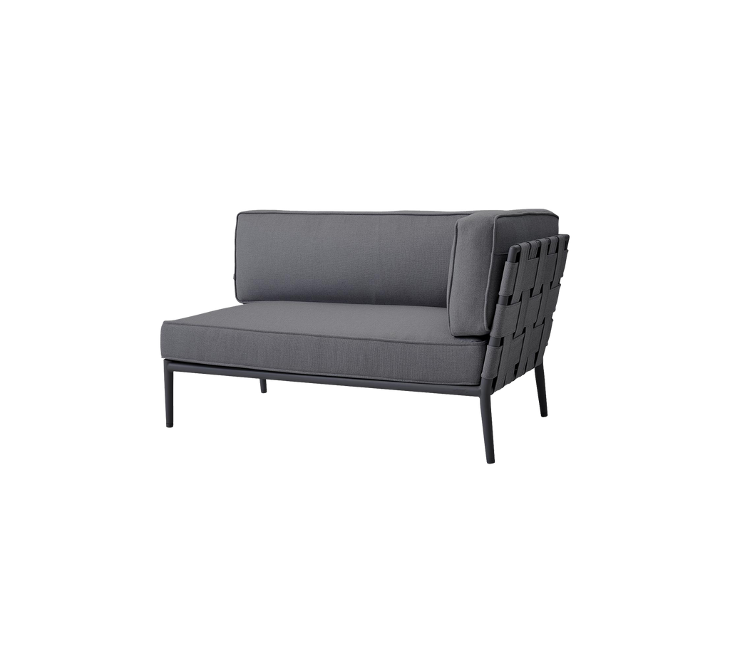 Conic 2-seater sofa, left module