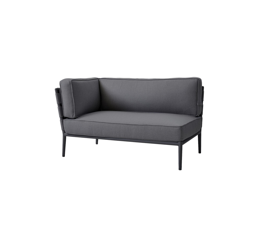 Conic 2-seater sofa, right module