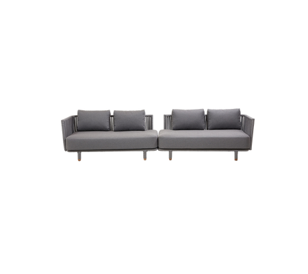 Moments modular lounge sofa - 2 modules