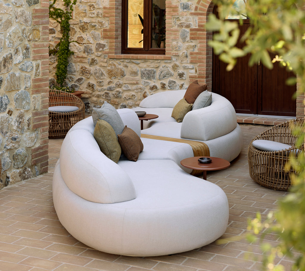Mellow sofa module right w/short backrest