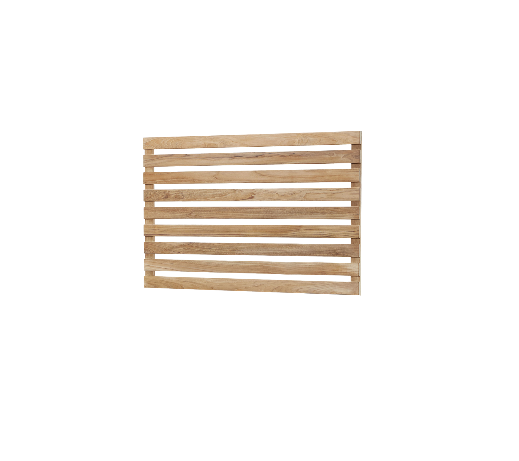 Drop teak wall for single kitchen module