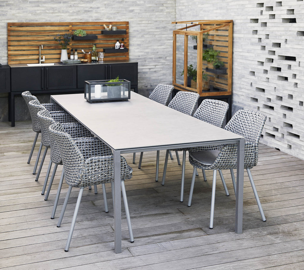Pure dining table, 280x100 cm